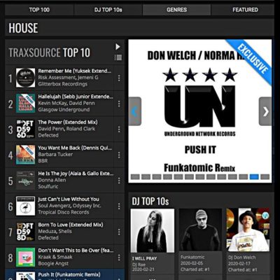 top 10 house chart